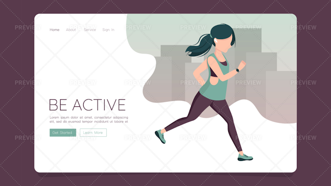 Fitness Elements 3D Illustration - Graphics