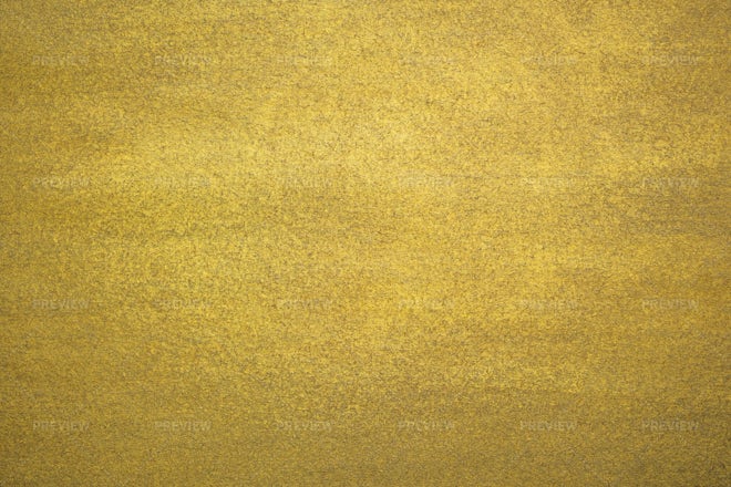 Metallic gold paint textured background Stock Photo