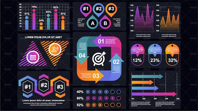 infographic motion template free