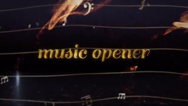 Music Opener: After Effects Templates
