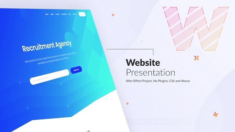 Website Promo: After Effects Templates