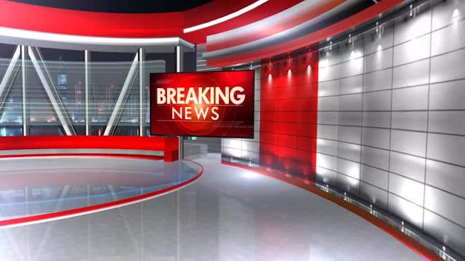 Breaking News Virtual Set 3 Stock Motion Graphics Motion Array