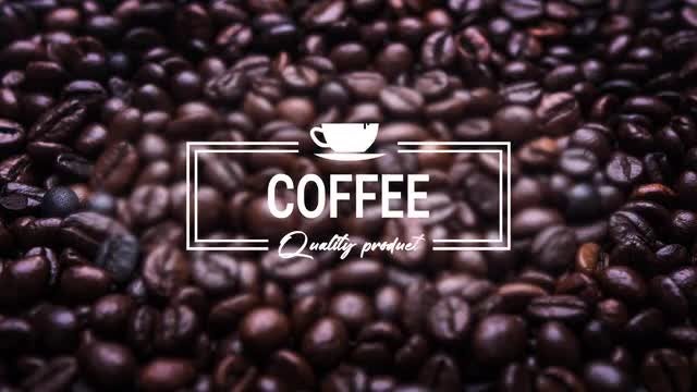 Coffee Logo: After Effects Templates