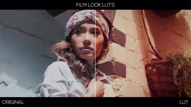 Film Look LUTs & Footages: Premiere Pro Presets