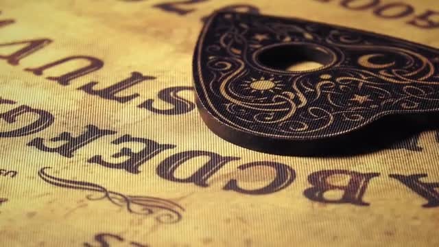 Ouija Board: The Spirit Game: Stock Video