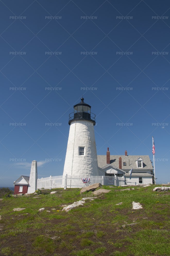 Pemaquid Point Lighthouse - Stock Photos | Motion Array