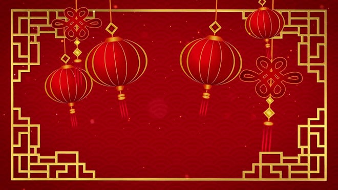 Lunar New Year Zoom Background Lanterns And Chinese Knots Swaying Stock Motion Graphics Motion Array Lunar New Year Zoom Background Lanterns And Chinese Knots Swaying Stock Motion Graphics Motion Array