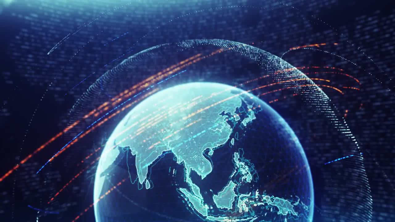 Digital Globe - Stock Motion Graphics | Motion Array