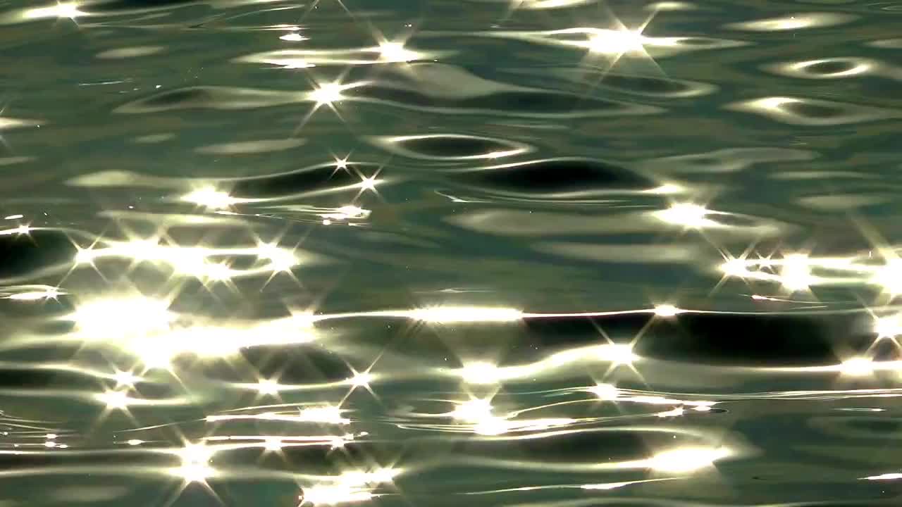 Sparkling Sea Stock Video Motion Array