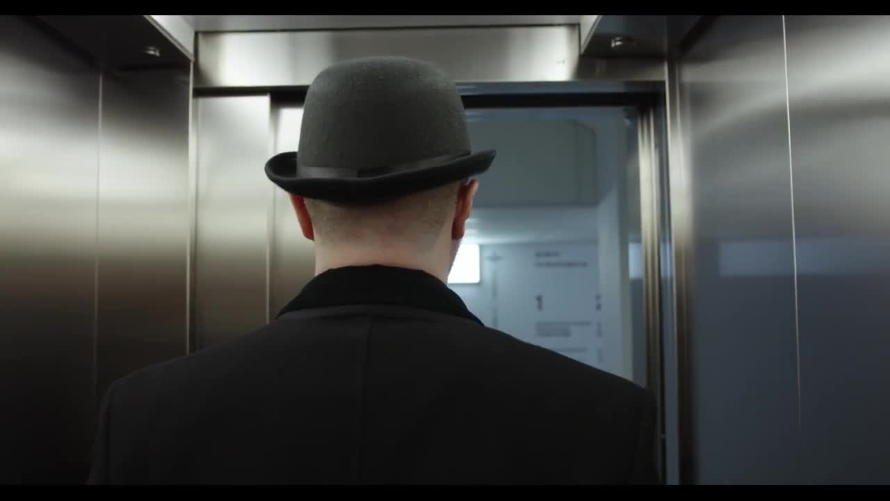 Man Exits Elevator Stock Video Motion Array