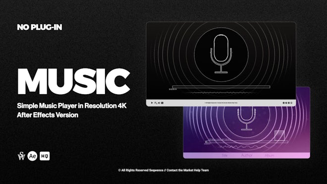 Visual Audio Player (Equalizer) 4K - After Effects Templates | Motion Array visual-audio-player-equalizer-4k-after-effects-templates-motion-array
