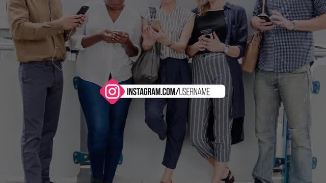 Social Lower Thirds: After Effects Templates