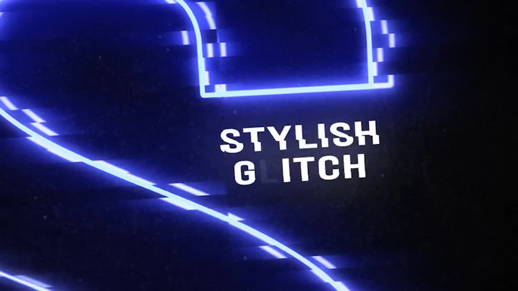 Glitch Titles Opener: After Effects Templates