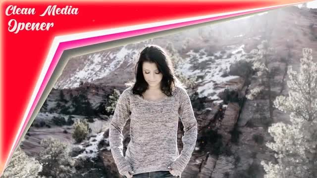 Clean Slideshow: After Effects Templates