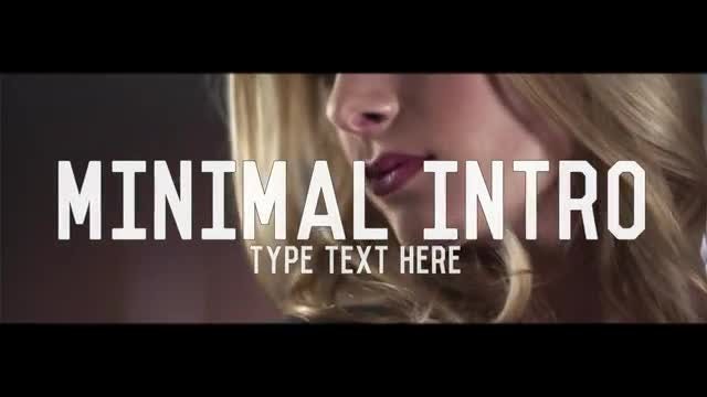 Minimal Intro: After Effects Templates