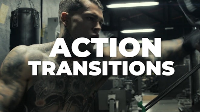 Action Transitions Freebies template preview