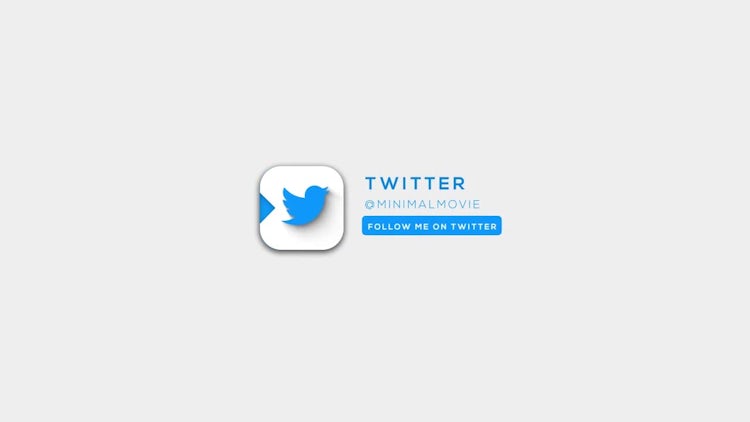 Clean Social Logo: After Effects Templates