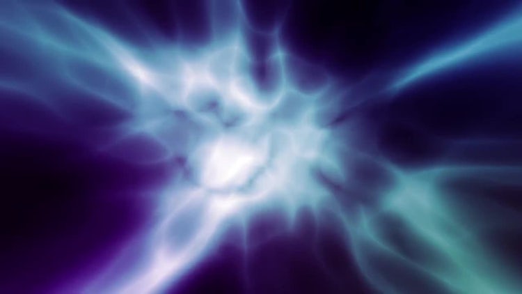 Blue Energy Field Loop: Stock Motion Graphics