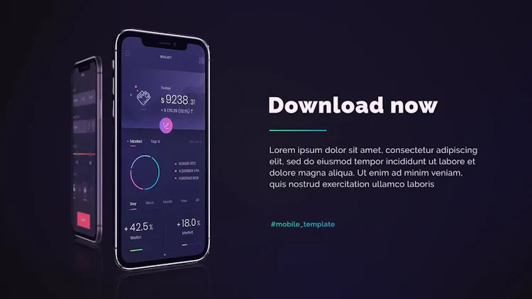 Mobile App Promo After Effects Templates Motion Array