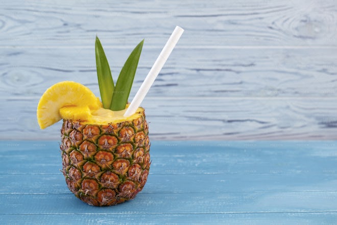 Tropical Pina Colada Cocktail - Stock Photos | Motion Array