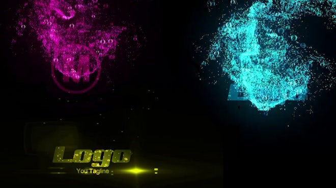 Water Splash Logo Reveal Freebies template preview