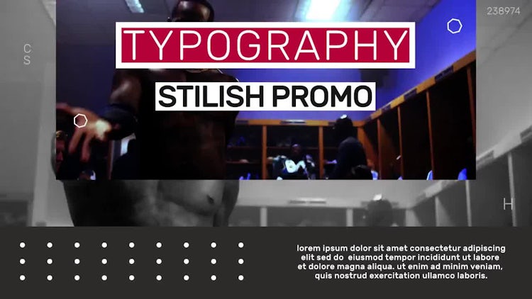 Typography Promo: After Effects Templates