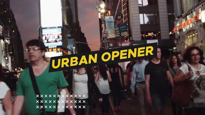 Urban Opener Freebies template preview