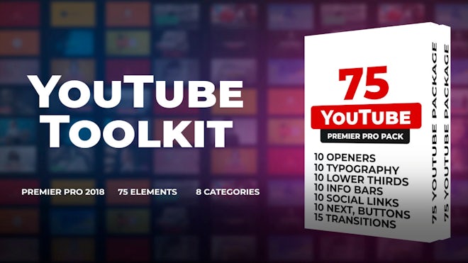 70 YouTube Toolkit Freebies template preview