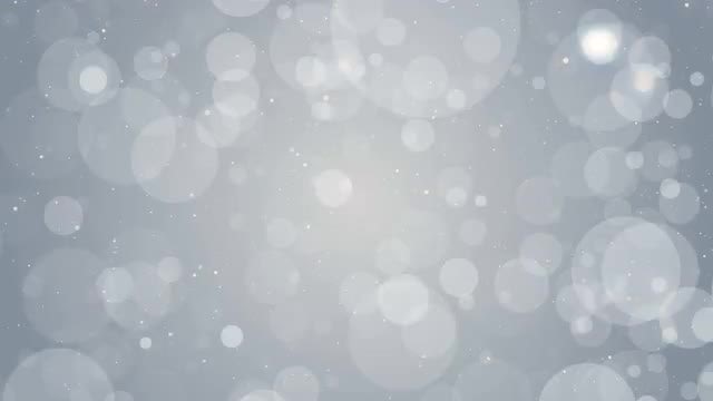 White Particles On Gray Loop: Stock Motion Graphics