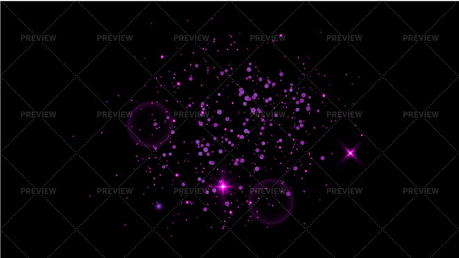 Light Particles Dispersion Gold Glitter Spray Stock Vector (Royalty Free)  700561156