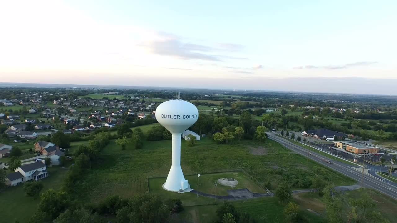 Ohio Water Tower - Stock Video | Motion Array