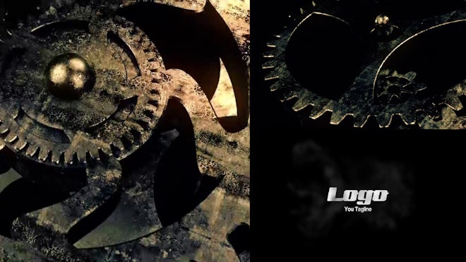 Gear Logo Reveal Freebies template preview