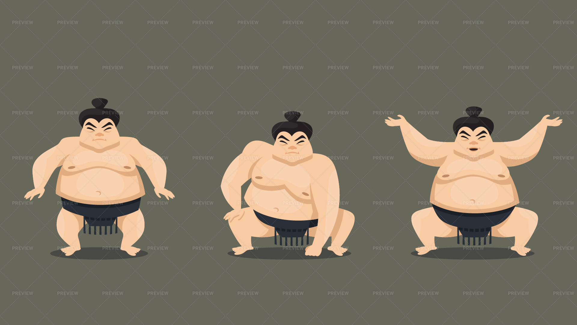 SUMO WRESTLING CLIPART Japanese Sumo Wrestling Sports Clip Art Japan  Martial Arts Png Jpeg Svg - Etsy