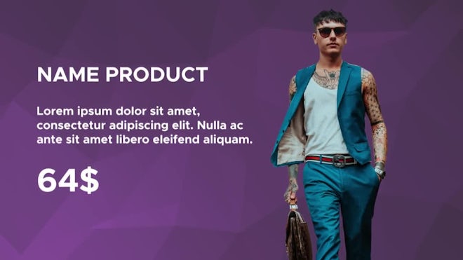 Fashion Market Freebies template preview