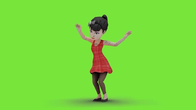 ⚡ Cute Boy Dance, Green Screen Video, ROBLOX Green Screen