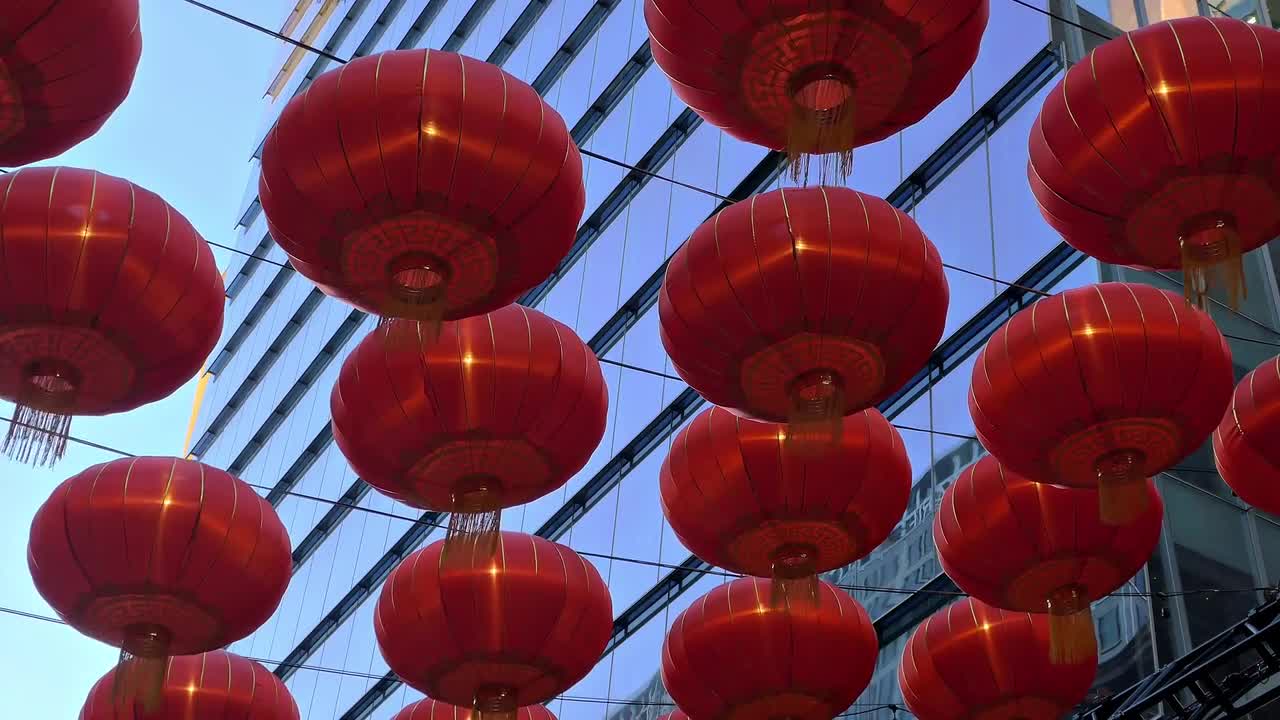 Chinese Lanterns - Stock Video | Motion Array