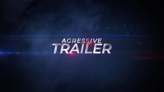 Aggressive Trailer: After Effects Templates