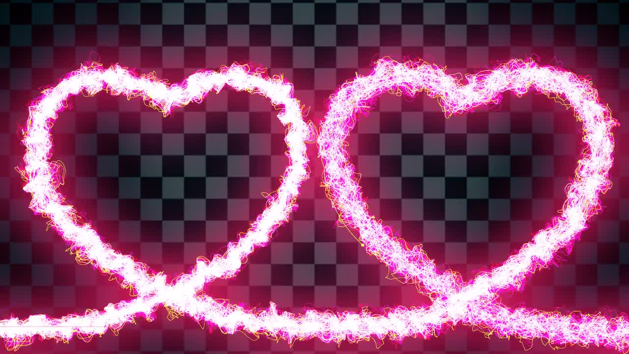 Electricity Of Hearts Stock Motion Graphics Motion Array