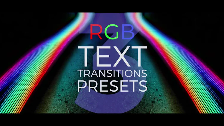 20 FREE Smooth Transitions Preset Pack for Adobe Premiere ... RGB Text Transitions Presets V.3 - Premiere Pro Presets ...