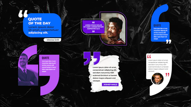 Quote Effect. Examples After Effects Quotes