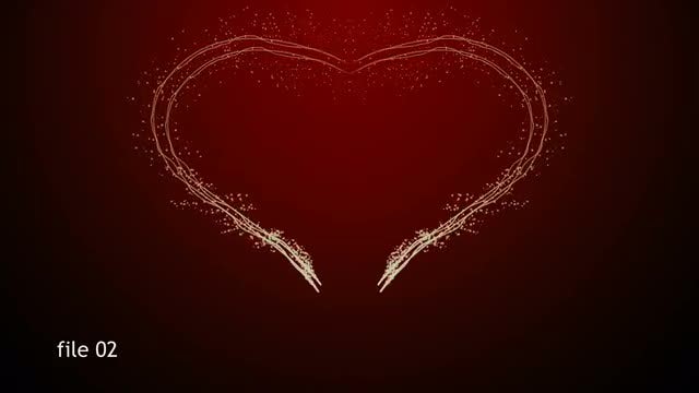 Hearts Particles Pack: Stock Motion Graphics