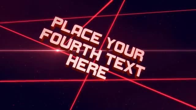 Laser Rays: Motion Graphics Templates