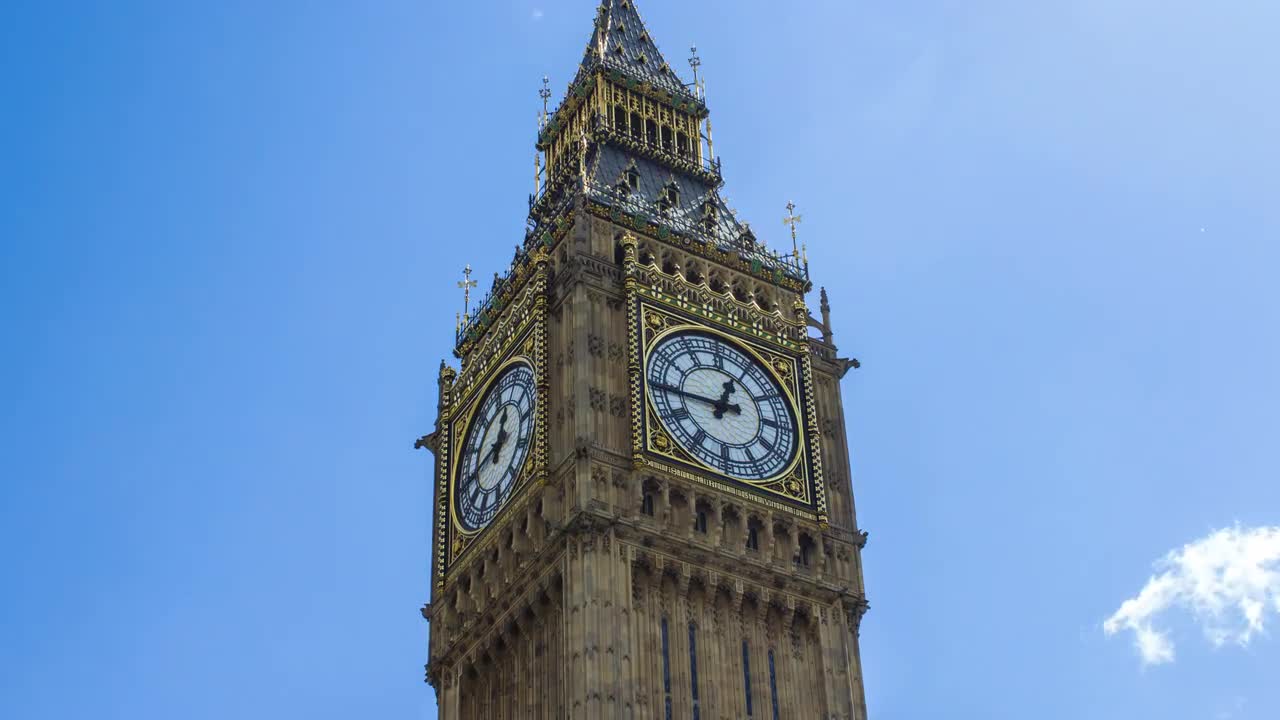 Big Ben Time Lapse - Stock Video | Motion Array