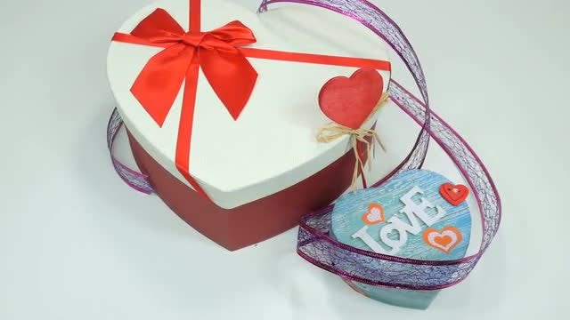 Valentine's Day Chocolates: Stock Video
