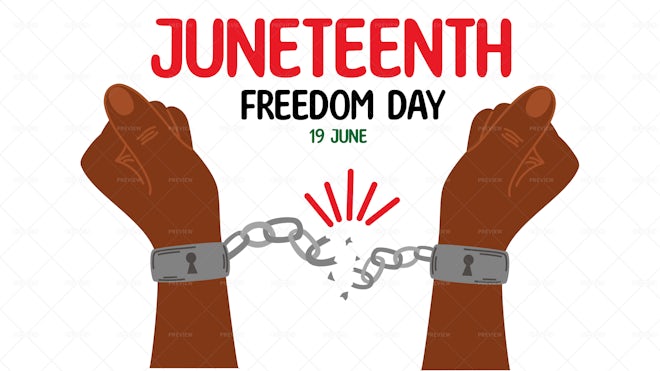 Juneteenth Freedom Day - Graphics | Motion Array