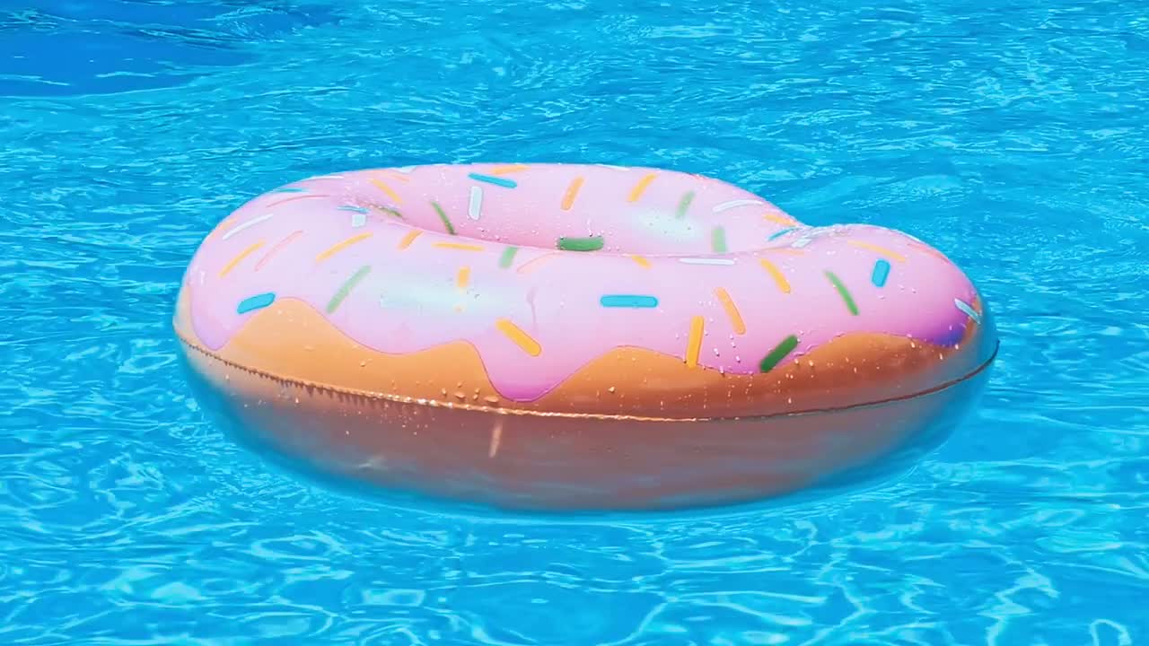 swimming pool donut