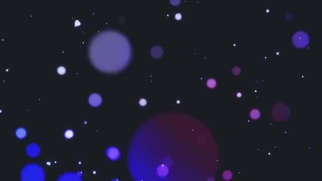 Colored Light Particles: Stock Motion Graphics