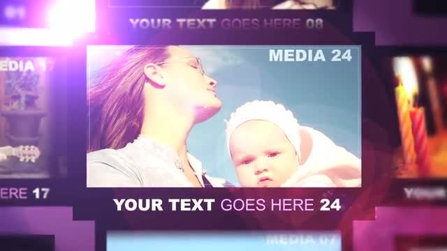 Floating Panels Slideshow: After Effects Templates