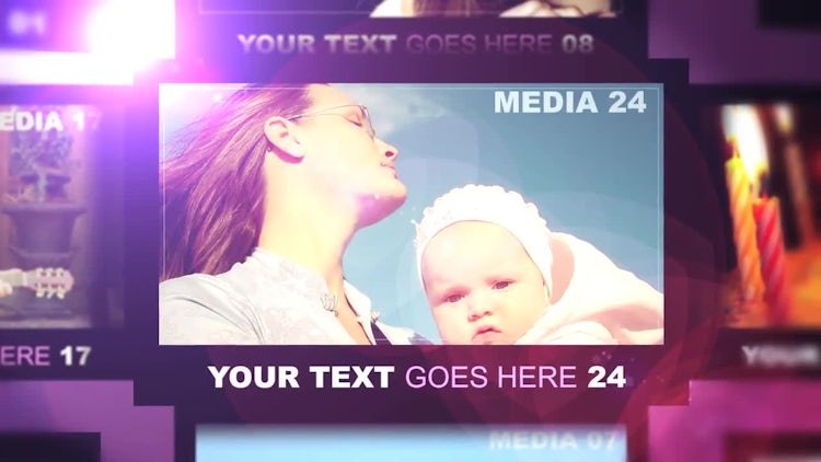 Floating Panels Slideshow: After Effects Templates