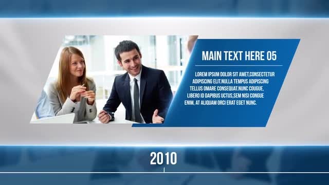 Corporate Timeline Slideshow: After Effects Templates